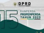 DPRD Kabupaten Sukabumi Tetapkan 15 Raperda masuk dalam Propemperda di Tahun 2023. | Foto: Istimewa